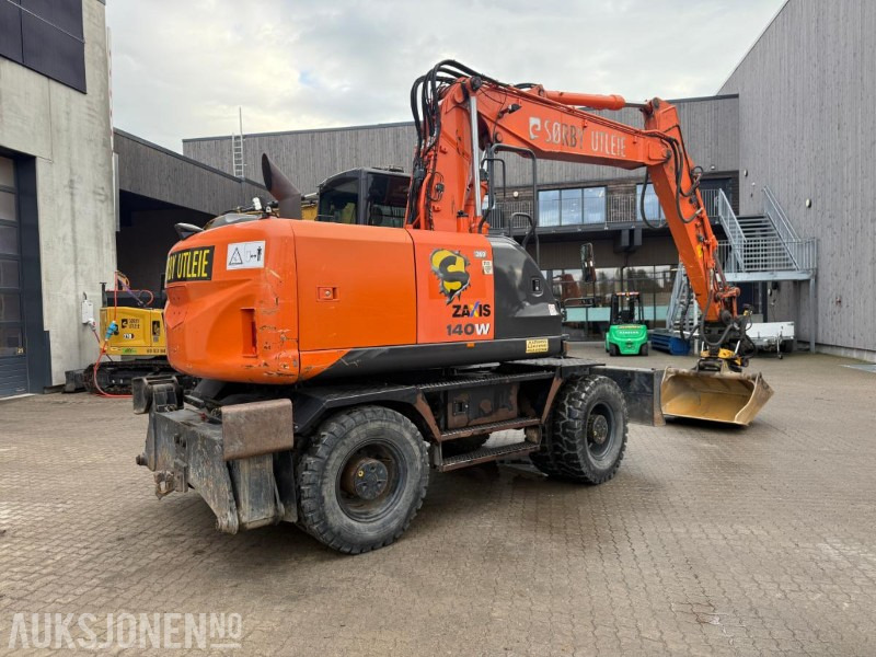 2014 Hitachi Zaxis 140W HJULGRAVER ENGCON TILTROTATOR SERVICEHISTORIKK SENTRALSMØRING. - Εκσκαφέας: φωτογραφία 5 2014 Hitachi Zaxis 140W HJULGRAVER ENGCON TILTROTATOR SERVICEHISTORIKK SENTRALSMØRING. - Εκσκαφέας: φωτογραφία 5