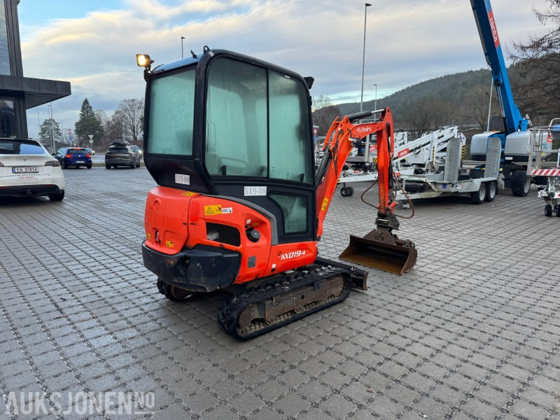 2014 Kubota KX019-4 minigraver - 4225 timer - Μίνι εκσκαφέας: φωτογραφία 5 2014 Kubota KX019-4 minigraver - 4225 timer - Μίνι εκσκαφέας: φωτογραφία 5