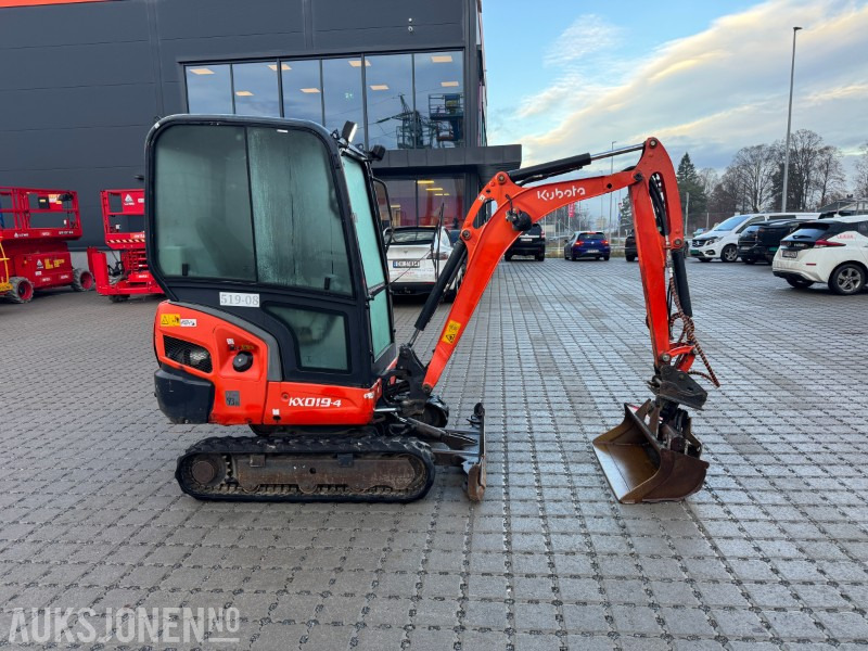 2014 Kubota KX019-4 minigraver - 4225 timer - Μίνι εκσκαφέας: φωτογραφία 4 2014 Kubota KX019-4 minigraver - 4225 timer - Μίνι εκσκαφέας: φωτογραφία 4