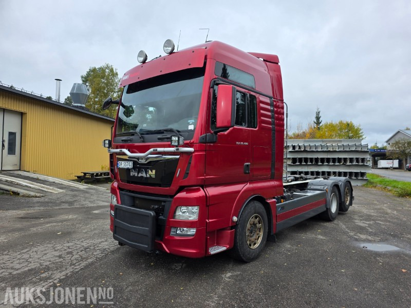 2014 MAN TGX 26.480 6X2-4 BL 18 T krok nylig EU godkjent - Φορτηγό φόρτωσης γάντζου: φωτογραφία 1 2014 MAN TGX 26.480 6X2-4 BL 18 T krok nylig EU godkjent - Φορτηγό φόρτωσης γάντζου: φωτογραφία 1