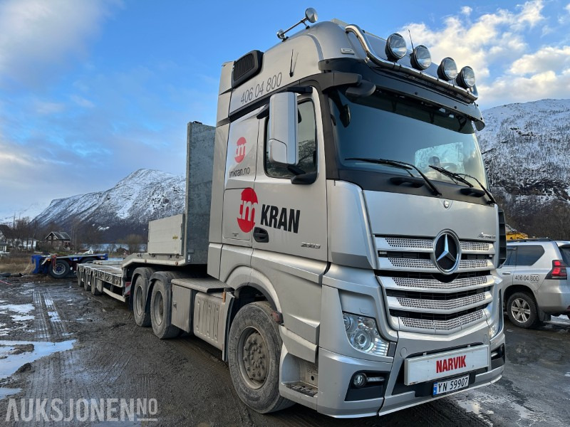 2014 MERCEDES-BENZ ACTROS TREKKVOGN MED HUMBAUR HTS30SCHRAG HENGER - Τράκτορας: φωτογραφία 2 2014 MERCEDES-BENZ ACTROS TREKKVOGN MED HUMBAUR HTS30SCHRAG HENGER - Τράκτορας: φωτογραφία 2