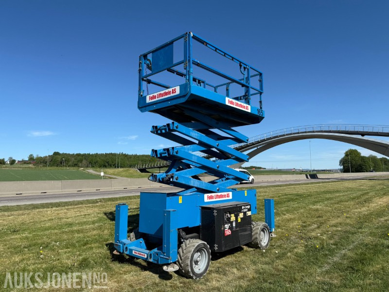 2015 Genie 4069 BE Hybrid terreng sakselift, årskontroll, merkefrie hjul - Πλατφόρμα εναέρια: φωτογραφία 1 2015 Genie 4069 BE Hybrid terreng sakselift, årskontroll, merkefrie hjul - Πλατφόρμα εναέρια: φωτογραφία 1