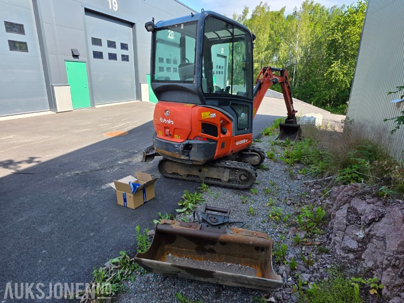 2015 Kubota KX019-4 Minigraver med grave og pusseskuff - Μίνι εκσκαφέας: φωτογραφία 5 2015 Kubota KX019-4 Minigraver med grave og pusseskuff - Μίνι εκσκαφέας: φωτογραφία 5