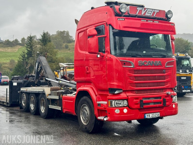2015 Scania R-serie – Krokbil 8x4 - Joab krok - Eu-godkjent til 3/26 - Km: 308323 - Φορτηγό φόρτωσης γάντζου: φωτογραφία 2 2015 Scania R-serie – Krokbil 8x4 - Joab krok - Eu-godkjent til 3/26 - Km: 308323 - Φορτηγό φόρτωσης γάντζου: φωτογραφία 2