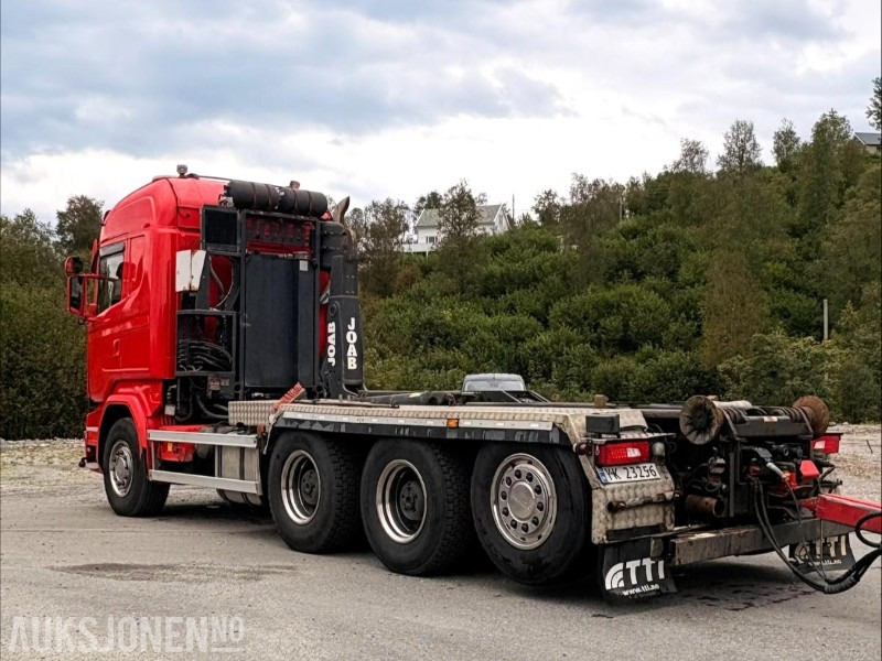 2015 Scania R-serie – Krokbil 8x4 - Joab krok - Eu-godkjent til 3/26 - Km: 308323 - Φορτηγό φόρτωσης γάντζου: φωτογραφία 3 2015 Scania R-serie – Krokbil 8x4 - Joab krok - Eu-godkjent til 3/26 - Km: 308323 - Φορτηγό φόρτωσης γάντζου: φωτογραφία 3