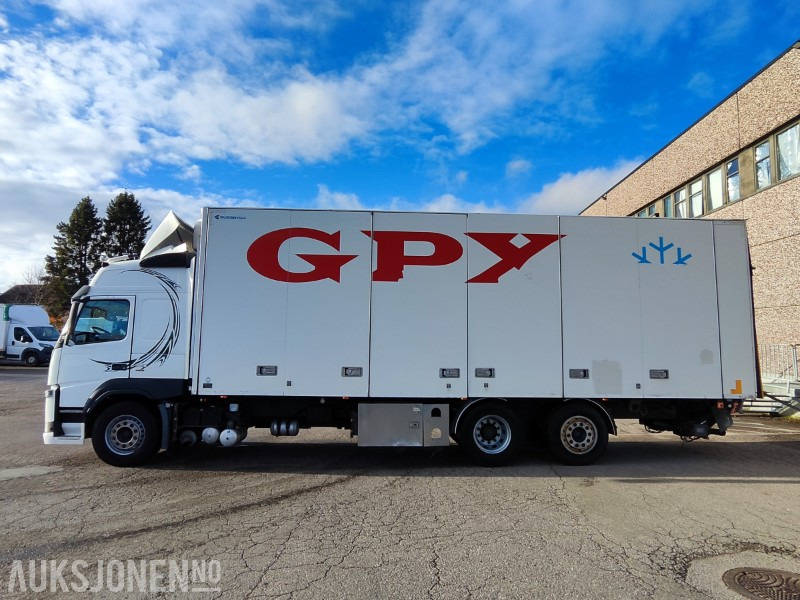 2015 Volvo FM 460 6x2 skapbil m/Full sideåpning - Carrier kjøleanlegg og bakløft - Φορτηγό κόφα: φωτογραφία 1 2015 Volvo FM 460 6x2 skapbil m/Full sideåpning - Carrier kjøleanlegg og bakløft - Φορτηγό κόφα: φωτογραφία 1