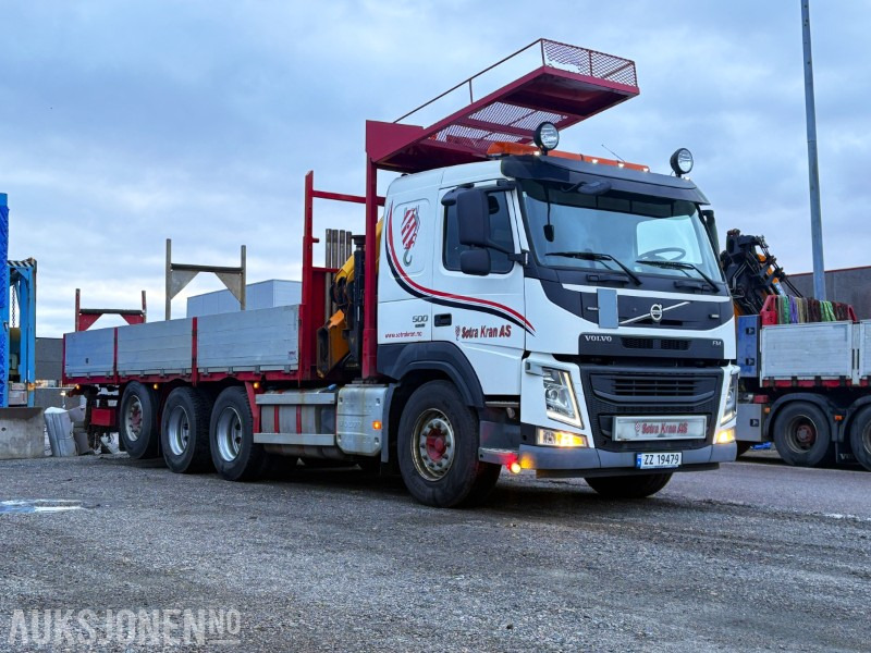 2015 Volvo FM 500 8x4 kranbil - Effer 215/6S kran og ARKA planpåbygg - EU godkjent til 30.09.26 - Φορτηγό με γερανό: φωτογραφία 2 2015 Volvo FM 500 8x4 kranbil - Effer 215/6S kran og ARKA planpåbygg - EU godkjent til 30.09.26 - Φορτηγό με γερανό: φωτογραφία 2