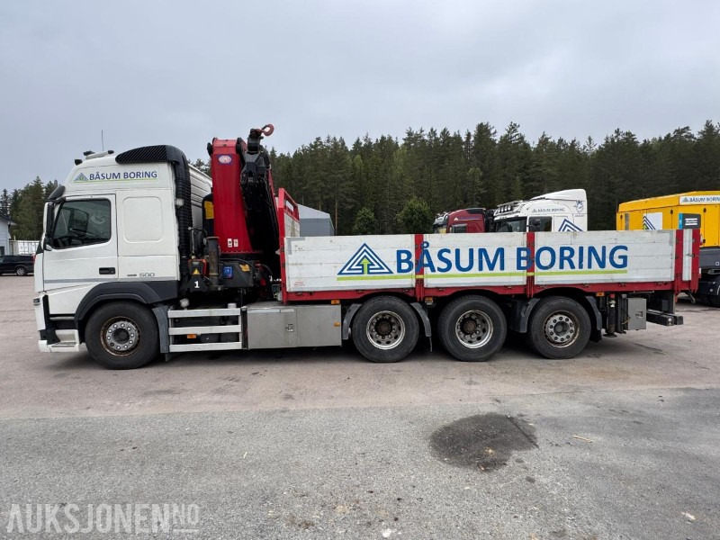 2015 Volvo FM 500 kranbil / 8x4 / HMF 5020-K6 kran / 88464 km - Φορτηγό με γερανό: φωτογραφία 2 2015 Volvo FM 500 kranbil / 8x4 / HMF 5020-K6 kran / 88464 km - Φορτηγό με γερανό: φωτογραφία 2