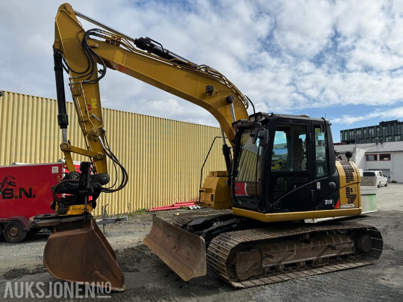 2016 Cat 311FLRR med gripekassett, tiltrotator og pusseskuffe - Εκσκαφέας: φωτογραφία 1 2016 Cat 311FLRR med gripekassett, tiltrotator og pusseskuffe - Εκσκαφέας: φωτογραφία 1