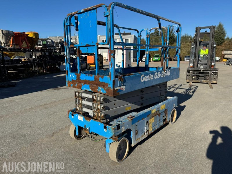 2016 Genie GS-2646 batteridreven sakselift / 10m / Årskontrollert - Πλατφόρμα εναέρια: φωτογραφία 1 2016 Genie GS-2646 batteridreven sakselift / 10m / Årskontrollert - Πλατφόρμα εναέρια: φωτογραφία 1