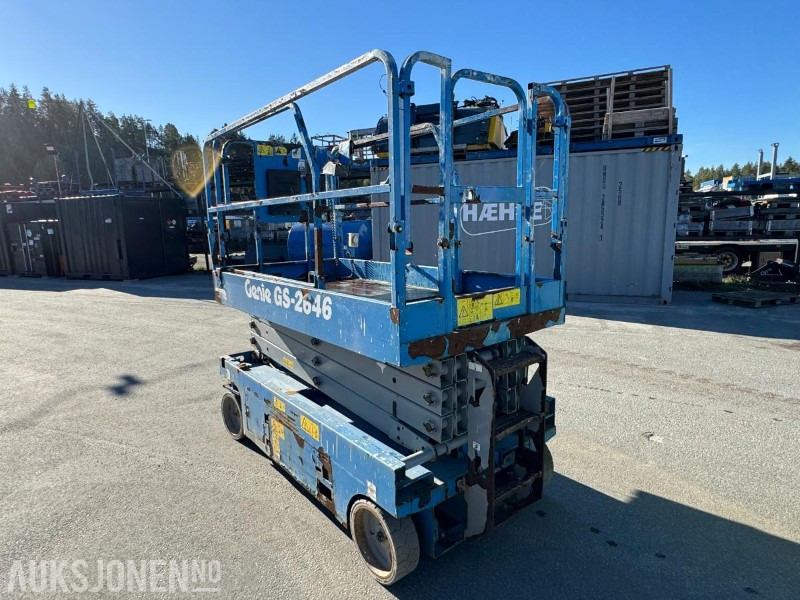 2016 Genie GS-2646 batteridreven sakselift / 10m / Årskontrollert - Πλατφόρμα εναέρια: φωτογραφία 3 2016 Genie GS-2646 batteridreven sakselift / 10m / Årskontrollert - Πλατφόρμα εναέρια: φωτογραφία 3