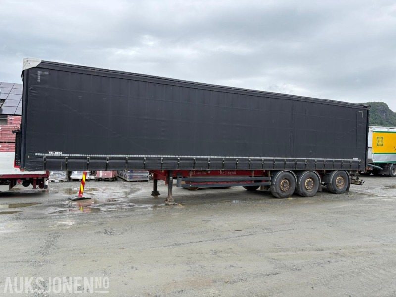 2016 Kel-Berg Gardintralle med sving på aksel 3. - Τρέιλερ: φωτογραφία 1 2016 Kel-Berg Gardintralle med sving på aksel 3. - Τρέιλερ: φωτογραφία 1