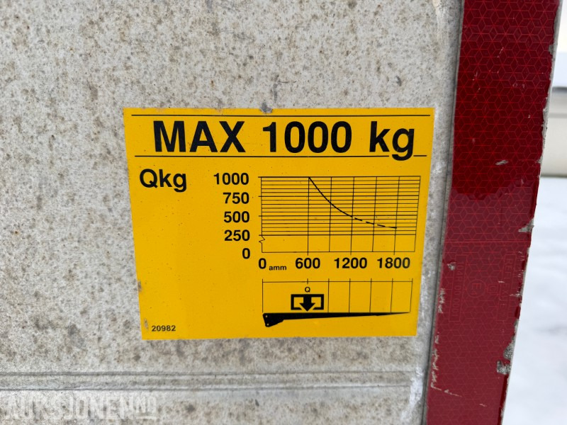 2016 Mercedes-Benz Atego 816 planbil med Zepro løftelem - C1 førarkort - Eu godkjent - Φορτηγό με ανοιχτή καρότσα: φωτογραφία 5 2016 Mercedes-Benz Atego 816 planbil med Zepro løftelem - C1 førarkort - Eu godkjent - Φορτηγό με ανοιχτή καρότσα: φωτογραφία 5