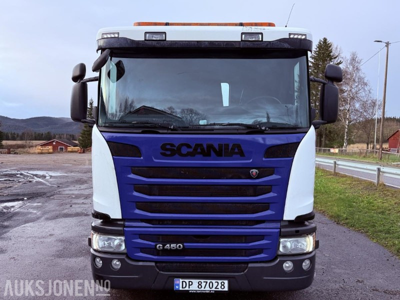 2016 Scania G450 EURO 6 444933 km - Styrbar boggi og Webasto - Φορτηγό φόρτωσης γάντζου: φωτογραφία 2 2016 Scania G450 EURO 6 444933 km - Styrbar boggi og Webasto - Φορτηγό φόρτωσης γάντζου: φωτογραφία 2