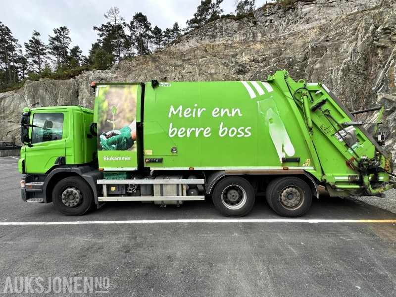 2016 Scania P320 Komprimatorbil - 2 kammer Inkl. biokammer/MTM påbygg - Απορριμματοφόρο: φωτογραφία 2 2016 Scania P320 Komprimatorbil - 2 kammer Inkl. biokammer/MTM påbygg - Απορριμματοφόρο: φωτογραφία 2