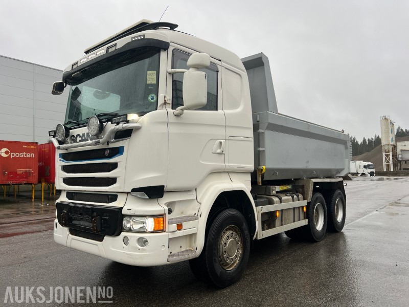 2016 Scania R580 6x4 tippbil - Φορτηγό φόρτωσης γάντζου: φωτογραφία 1 2016 Scania R580 6x4 tippbil - Φορτηγό φόρτωσης γάντζου: φωτογραφία 1