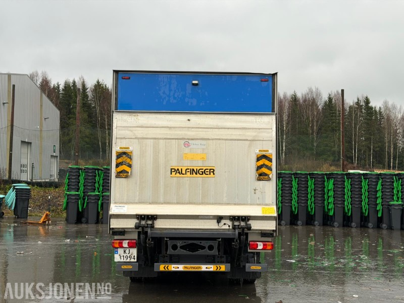 2017 Mercedes-Benz ATEGO 818 L skapbil | Palfinger lift | Ulefoss skap - Φορτηγό κόφα: φωτογραφία 4 2017 Mercedes-Benz ATEGO 818 L skapbil | Palfinger lift | Ulefoss skap - Φορτηγό κόφα: φωτογραφία 4