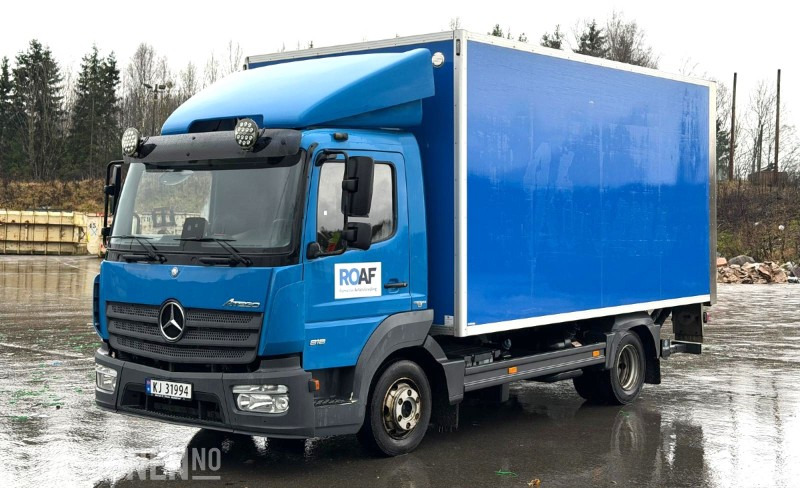 2017 Mercedes-Benz ATEGO 818 L skapbil | Palfinger lift | Ulefoss skap - Φορτηγό κόφα: φωτογραφία 1 2017 Mercedes-Benz ATEGO 818 L skapbil | Palfinger lift | Ulefoss skap - Φορτηγό κόφα: φωτογραφία 1