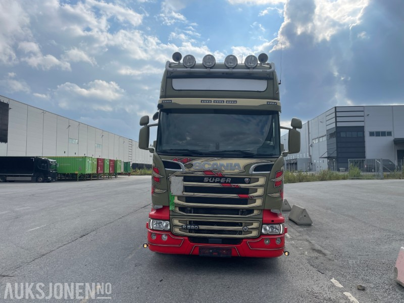 2017 Scania R-580 Ekeriskap m/full sideåpning og 2t bakløfter - Φορτηγό κόφα: φωτογραφία 4 2017 Scania R-580 Ekeriskap m/full sideåpning og 2t bakløfter - Φορτηγό κόφα: φωτογραφία 4