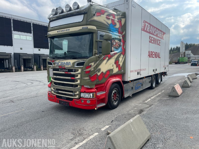 2017 Scania R-580 Ekeriskap m/fullside åpning - Φορτηγό κόφα: φωτογραφία 2 2017 Scania R-580 Ekeriskap m/fullside åpning - Φορτηγό κόφα: φωτογραφία 2