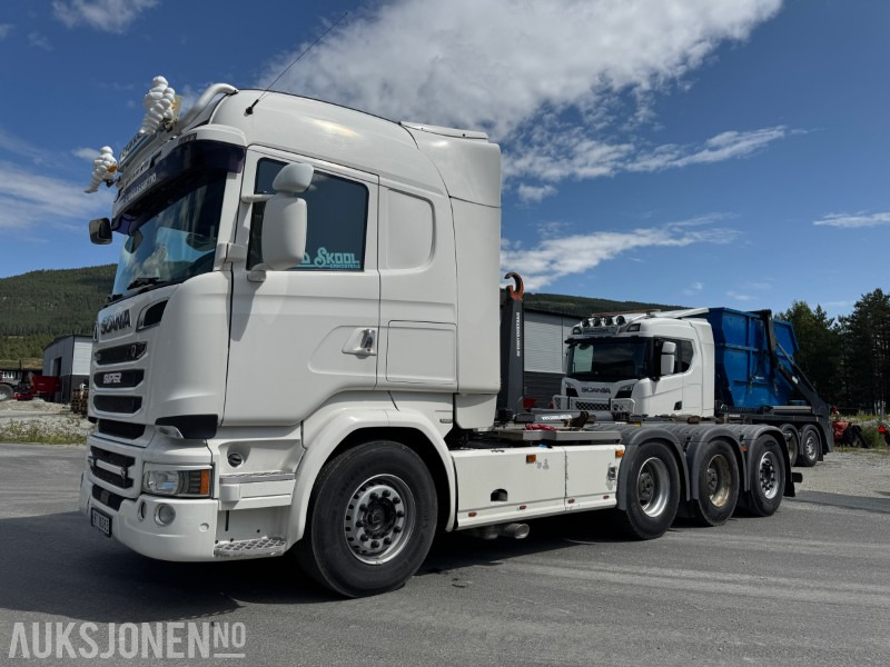 2017 Scania R730 4-akslet krokbil 8X4, EURO 6, KRANHYDRAULIKK, EVOLUTION 125 - Φορτηγό φόρτωσης γάντζου: φωτογραφία 1 2017 Scania R730 4-akslet krokbil 8X4, EURO 6, KRANHYDRAULIKK, EVOLUTION 125 - Φορτηγό φόρτωσης γάντζου: φωτογραφία 1