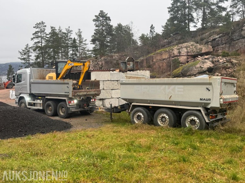 2017 Scania R730 tippbil med Maur trippelkjerre / EURO 6 / 6X4 - Φορτηγό ανατρεπόμενο: φωτογραφία 2 2017 Scania R730 tippbil med Maur trippelkjerre / EURO 6 / 6X4 - Φορτηγό ανατρεπόμενο: φωτογραφία 2