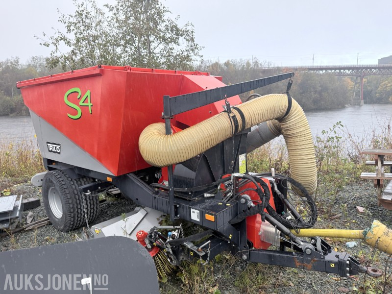 2017 Trilo S4 Vacuum Sweeper med ekstrautstyr - Γεωργικά μηχανήματα: φωτογραφία 3 2017 Trilo S4 Vacuum Sweeper med ekstrautstyr - Γεωργικά μηχανήματα: φωτογραφία 3