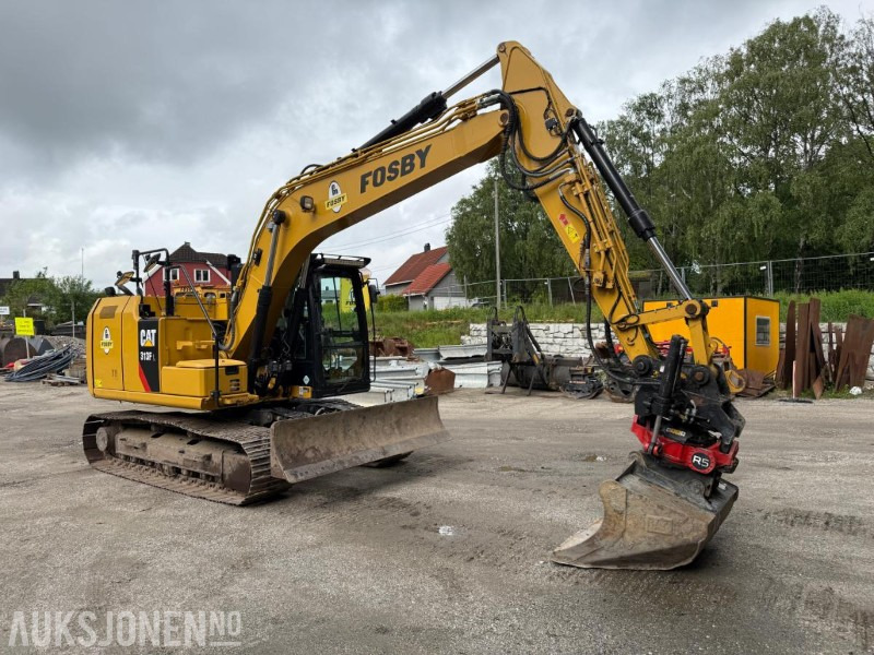 2018 Cat 313FL BELTEGRAVER MASKINSTYRING R5 ROTOTILT 3 SKUFFER SERVICEHISTORIKK. - Εκσκαφέας: φωτογραφία 3 2018 Cat 313FL BELTEGRAVER MASKINSTYRING R5 ROTOTILT 3 SKUFFER SERVICEHISTORIKK. - Εκσκαφέας: φωτογραφία 3