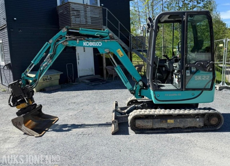 2018 Kobelco sk22 Minigraver med rotortilt - Μίνι εκσκαφέας: φωτογραφία 5 2018 Kobelco sk22 Minigraver med rotortilt - Μίνι εκσκαφέας: φωτογραφία 5