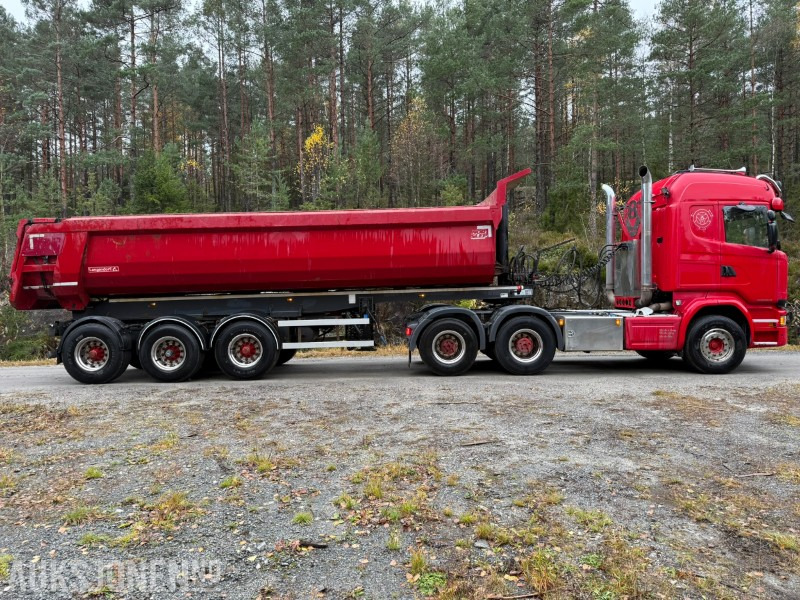 2018 Scania R580-V8-6x4-EURO6-260.000km-Tippsemi m/ Langendorf tralle - Τράκτορας: φωτογραφία 5 2018 Scania R580-V8-6x4-EURO6-260.000km-Tippsemi m/ Langendorf tralle - Τράκτορας: φωτογραφία 5