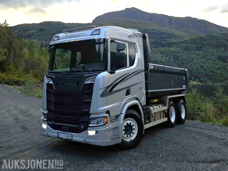 2018 Scania R580 tippbil - 396 357 km - EU ok til 30.09.2026 - Φορτηγό ανατρεπόμενο: φωτογραφία 1 2018 Scania R580 tippbil - 396 357 km - EU ok til 30.09.2026 - Φορτηγό ανατρεπόμενο: φωτογραφία 1