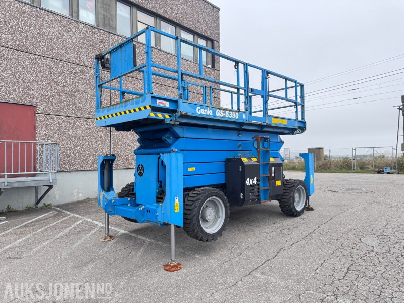 2019 Genie GS-5390 RT – 18,2 m sakselift – Kun 257 timer – Deutz diesel – Sertifisert til 2026 - Πλατφόρμα εναέρια: φωτογραφία 3 2019 Genie GS-5390 RT – 18,2 m sakselift – Kun 257 timer – Deutz diesel – Sertifisert til 2026 - Πλατφόρμα εναέρια: φωτογραφία 3