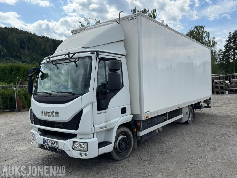 2019 Iveco Eurocargo skapbil med varme og kjøl i skap / 43126 km - Φορτηγό κόφα: φωτογραφία 1 2019 Iveco Eurocargo skapbil med varme og kjøl i skap / 43126 km - Φορτηγό κόφα: φωτογραφία 1