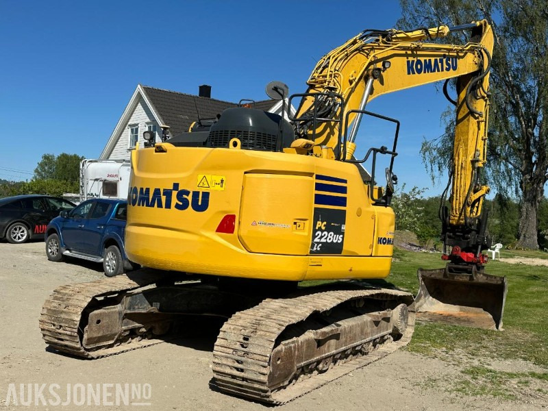 2019 Komatsu PC228USLC-11 - Gravemaskin - Tiltrotator R8 - Topcon GPS - 2skuffer - Sentralsmøring - 4467timer - Εκσκαφέας: φωτογραφία 4 2019 Komatsu PC228USLC-11 - Gravemaskin - Tiltrotator R8 - Topcon GPS - 2skuffer - Sentralsmøring - 4467timer - Εκσκαφέας: φωτογραφία 4