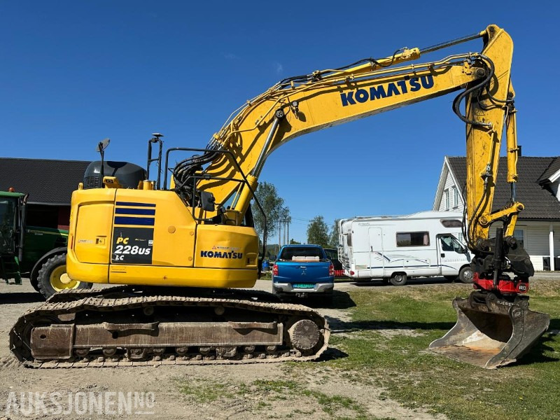 2019 Komatsu PC228USLC-11 - Gravemaskin - Tiltrotator R8 - Topcon GPS - 2skuffer - Sentralsmøring - 4467timer - Εκσκαφέας: φωτογραφία 5 2019 Komatsu PC228USLC-11 - Gravemaskin - Tiltrotator R8 - Topcon GPS - 2skuffer - Sentralsmøring - 4467timer - Εκσκαφέας: φωτογραφία 5