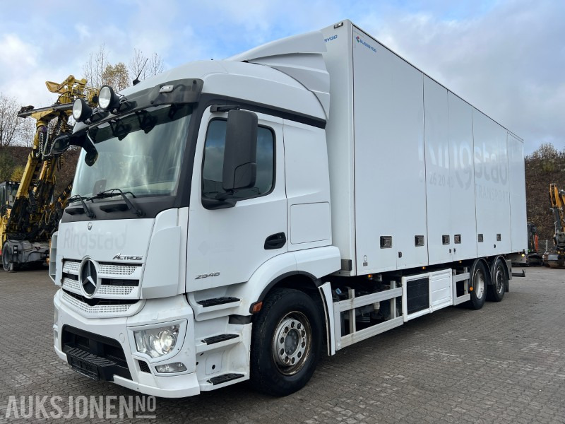 2019 Mercedes-Benz Actros 2546 Bussbygg m/sideåpning og Carrieraggregat - Φορτηγό κόφα: φωτογραφία 1 2019 Mercedes-Benz Actros 2546 Bussbygg m/sideåpning og Carrieraggregat - Φορτηγό κόφα: φωτογραφία 1