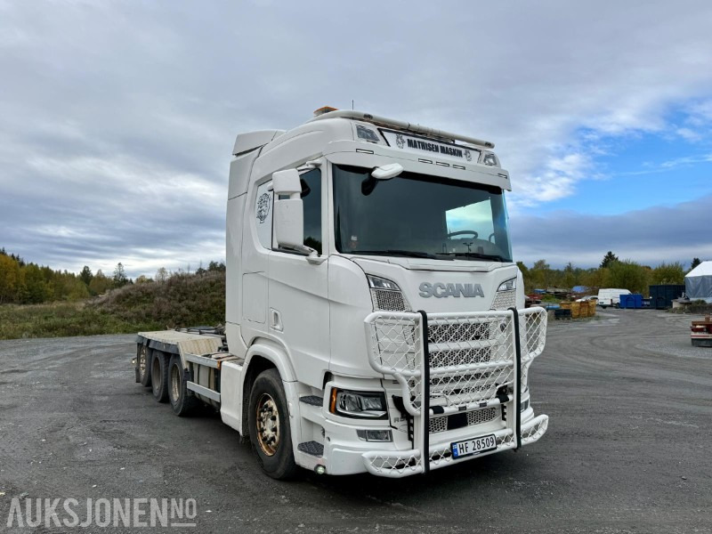2019 Scania R500 tridem (8X4) KROKBIL - Joab L24 krok - Ny EU-godkjenning - Φορτηγό φόρτωσης γάντζου: φωτογραφία 3 2019 Scania R500 tridem (8X4) KROKBIL - Joab L24 krok - Ny EU-godkjenning - Φορτηγό φόρτωσης γάντζου: φωτογραφία 3