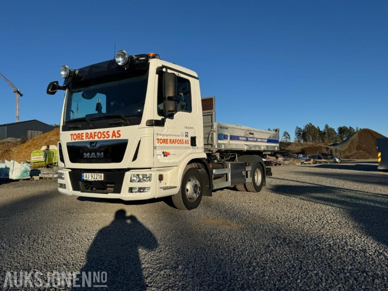 2020 MAN TGL 8.220 4x2 Tippbil, Meiller 3-veis Tipp, Servicehistorikk, Automat, Webasto, 78 514 km - Φορτηγό ανατρεπόμενο: φωτογραφία 1 2020 MAN TGL 8.220 4x2 Tippbil, Meiller 3-veis Tipp, Servicehistorikk, Automat, Webasto, 78 514 km - Φορτηγό ανατρεπόμενο: φωτογραφία 1