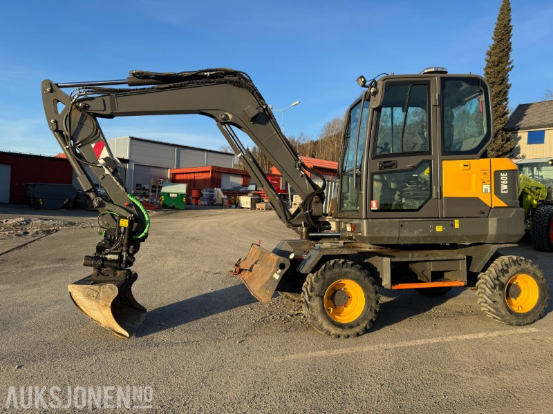 2020 Volvo EW60E HJULGRAVER MED TOLTROTATOR OG 2 SKUFFER - Εκσκαφέας: φωτογραφία 1 2020 Volvo EW60E HJULGRAVER MED TOLTROTATOR OG 2 SKUFFER - Εκσκαφέας: φωτογραφία 1