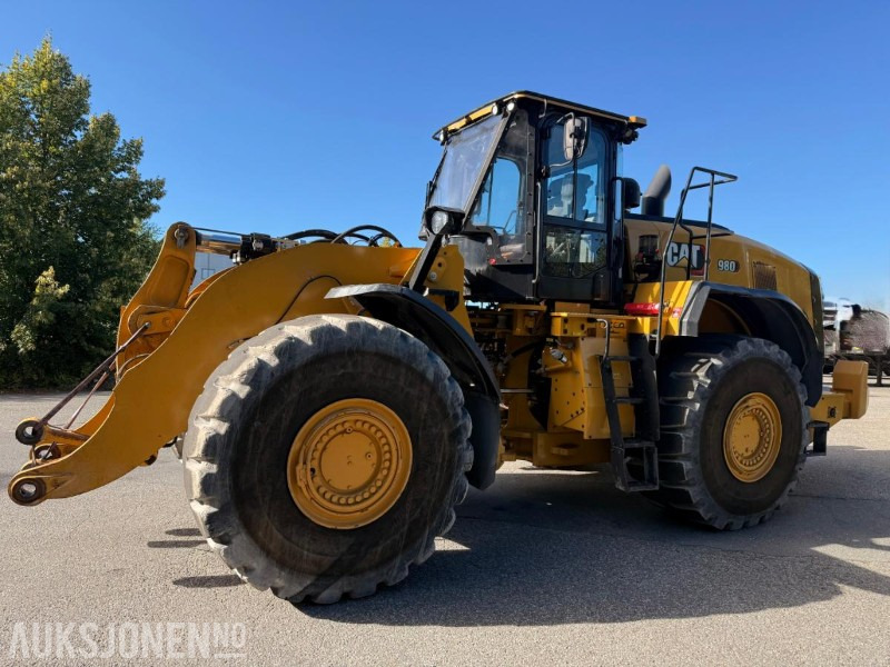 2021 Cat 980 Skuff 6.5 m3 Pon/Cat -3860t - servicehistorikk - Ελαστιχοφόρος φορτωτής: φωτογραφία 1 2021 Cat 980 Skuff 6.5 m3 Pon/Cat -3860t - servicehistorikk - Ελαστιχοφόρος φορτωτής: φωτογραφία 1
