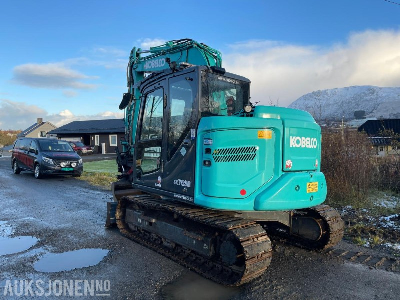 2021 Kobelco SK75SR-7 Gravemaskin med skjær, tiltrotator med gripekassett, nylig sertifisert, kun 2400 timer - Εκσκαφέας: φωτογραφία 4 2021 Kobelco SK75SR-7 Gravemaskin med skjær, tiltrotator med gripekassett, nylig sertifisert, kun 2400 timer - Εκσκαφέας: φωτογραφία 4