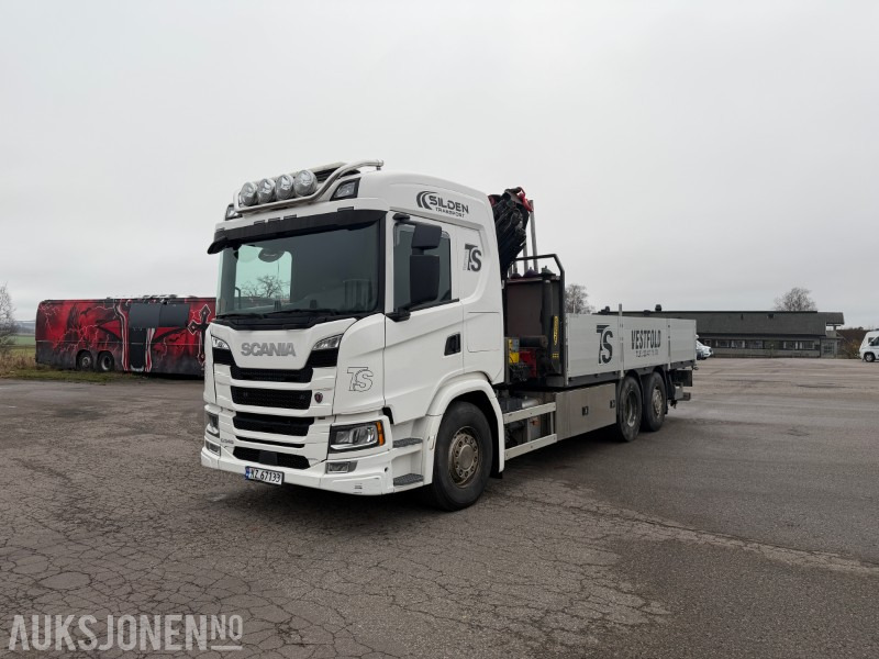 2021 Scania G-540 Kranbil - EU Godkjent - Palfinger kran - Bakløft - EURO6T - Φορτηγό με γερανό: φωτογραφία 1 2021 Scania G-540 Kranbil - EU Godkjent - Palfinger kran - Bakløft - EURO6T - Φορτηγό με γερανό: φωτογραφία 1
