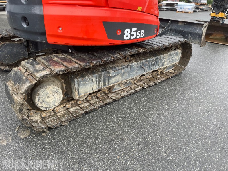 Εκσκαφέας 2022 Eurocomach 85SB. Engcon tilt, sentralsmøring, to skuffer,: φωτογραφία 7
