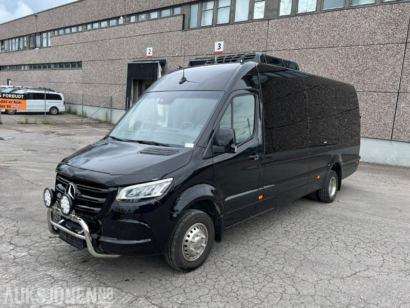2023 Mercedes-Benz Sprinter 519 - BUS-PRESTIGE - 16+1-SETER - KUN 24' KILOMETER! - Μικρό λεωφορείο, Επιβατικό βαν: φωτογραφία 1 2023 Mercedes-Benz Sprinter 519 - BUS-PRESTIGE - 16+1-SETER - KUN 24' KILOMETER! - Μικρό λεωφορείο, Επιβατικό βαν: φωτογραφία 1