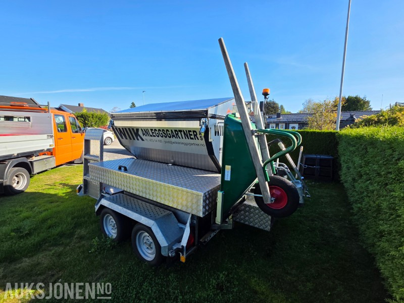 2024 Brian James Trailers A-Type asfalthenger med 2021 Svepac F 90A vibroplate 2.9kW, 2022 Honda EU22i strømaggregat og utstyr - Εξοπλισμού κατασκευών: φωτογραφία 3 2024 Brian James Trailers A-Type asfalthenger med 2021 Svepac F 90A vibroplate 2.9kW, 2022 Honda EU22i strømaggregat og utstyr - Εξοπλισμού κατασκευών: φωτογραφία 3