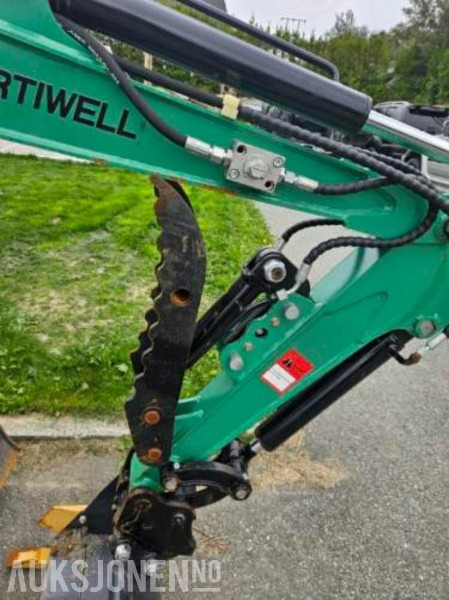 2025 Andre 2025 Cartiwell CW-10 minigraver – lukket hytte – kun 9,8 timer – flere redskap - Εκσκαφέας: φωτογραφία 5 2025 Andre 2025 Cartiwell CW-10 minigraver – lukket hytte – kun 9,8 timer – flere redskap - Εκσκαφέας: φωτογραφία 5