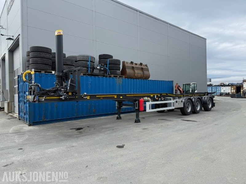 2025 INVEPE JOLUSO containersemi med tipp - ny-garanti - Επικαθήμενο μεταφοράς εμπορευματοκιβωτίων/ Κινητό αμάξωμα: φωτογραφία 1 2025 INVEPE JOLUSO containersemi med tipp - ny-garanti - Επικαθήμενο μεταφοράς εμπορευματοκιβωτίων/ Κινητό αμάξωμα: φωτογραφία 1