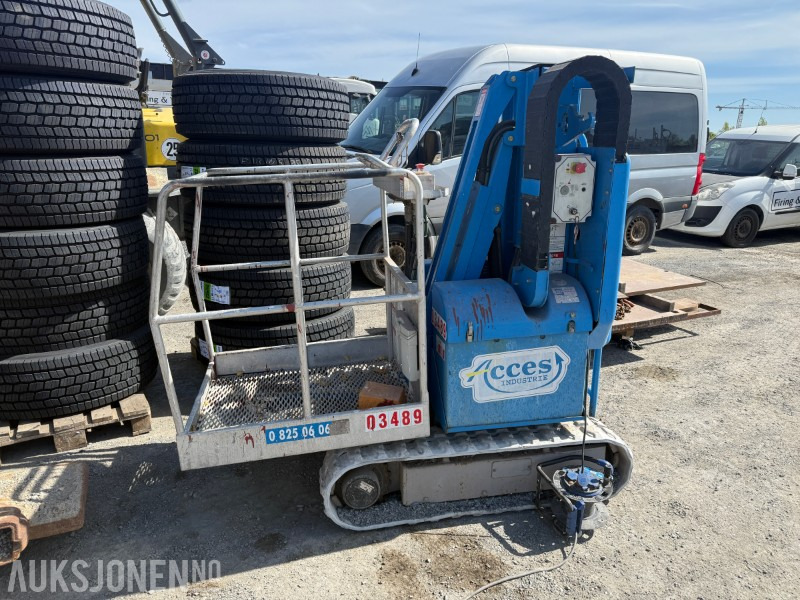 ATN Piaf 560 Mastlift med belter - Πλατφόρμα εναέρια: φωτογραφία 1 ATN Piaf 560 Mastlift med belter - Πλατφόρμα εναέρια: φωτογραφία 1
