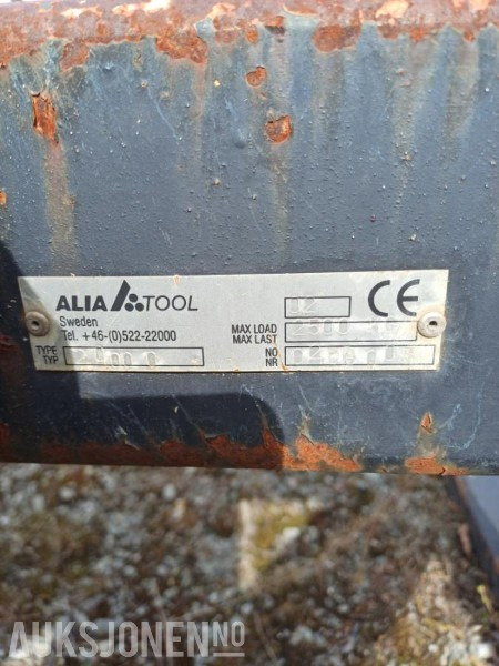 Alia tool 20000 innløftingsåk - Εξοπλισμού κατασκευών: φωτογραφία 3 Alia tool 20000 innløftingsåk - Εξοπλισμού κατασκευών: φωτογραφία 3
