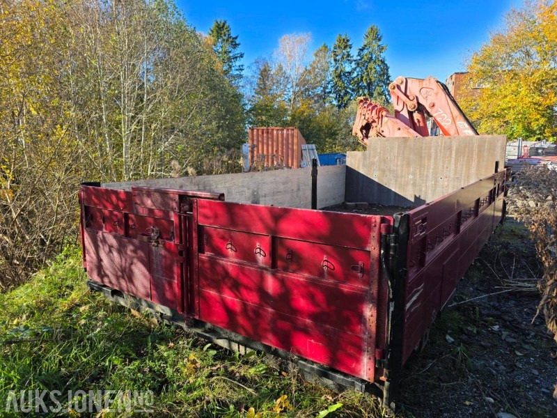 Ferrari 722 A4 kran/lastebilkran–påbygg på maskinflak med krokfeste - Φορτηγό: φωτογραφία 5 Ferrari 722 A4 kran/lastebilkran–påbygg på maskinflak med krokfeste - Φορτηγό: φωτογραφία 5